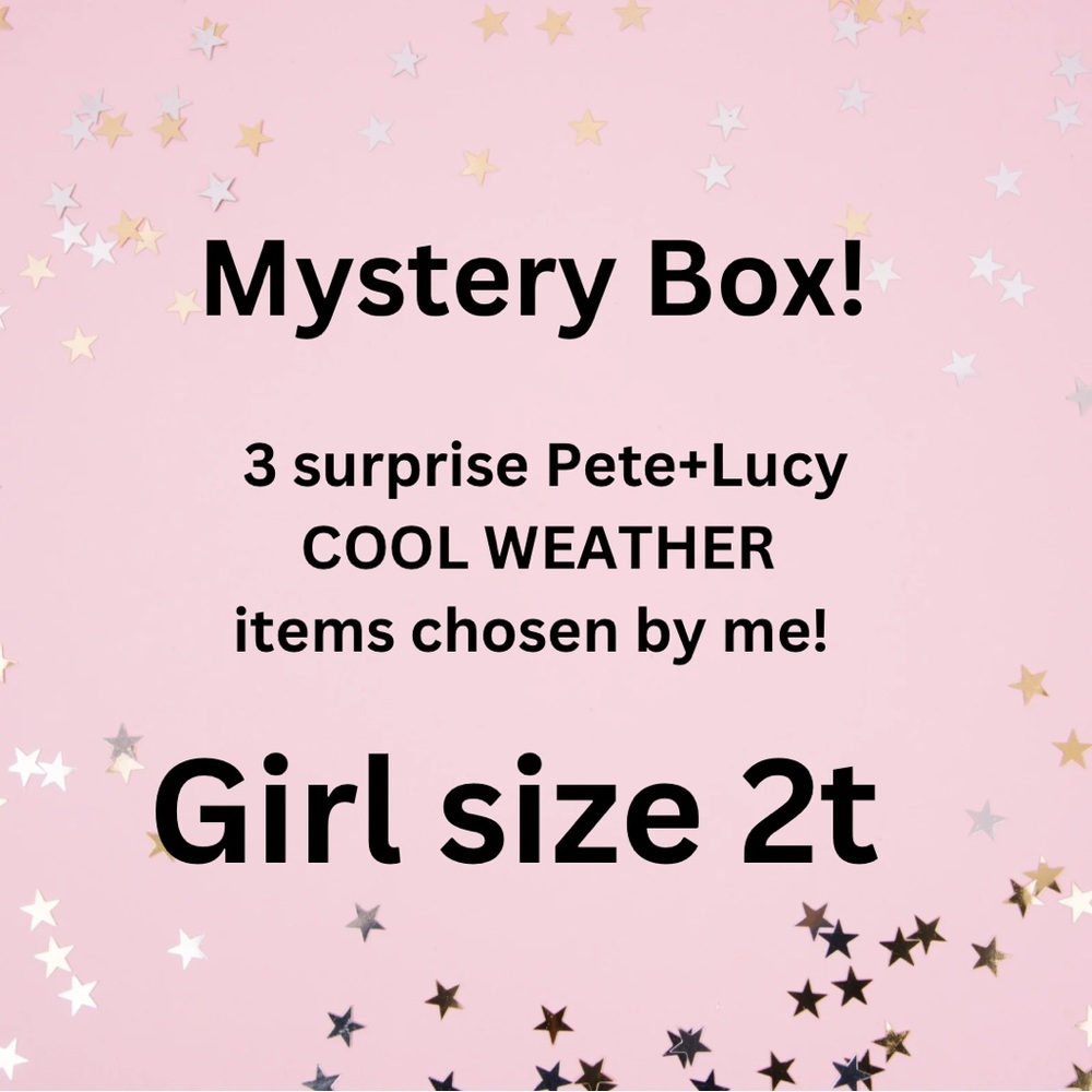 NWT Pete+Lucy Mystery Box